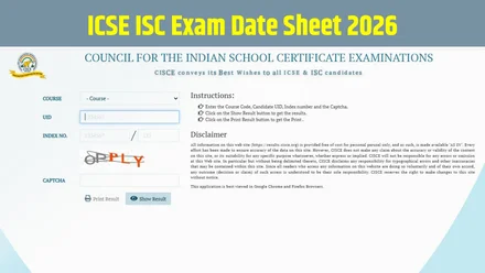 CISCE 2025 ICSE ISC exam date sheet — CISCE 2025 schedule