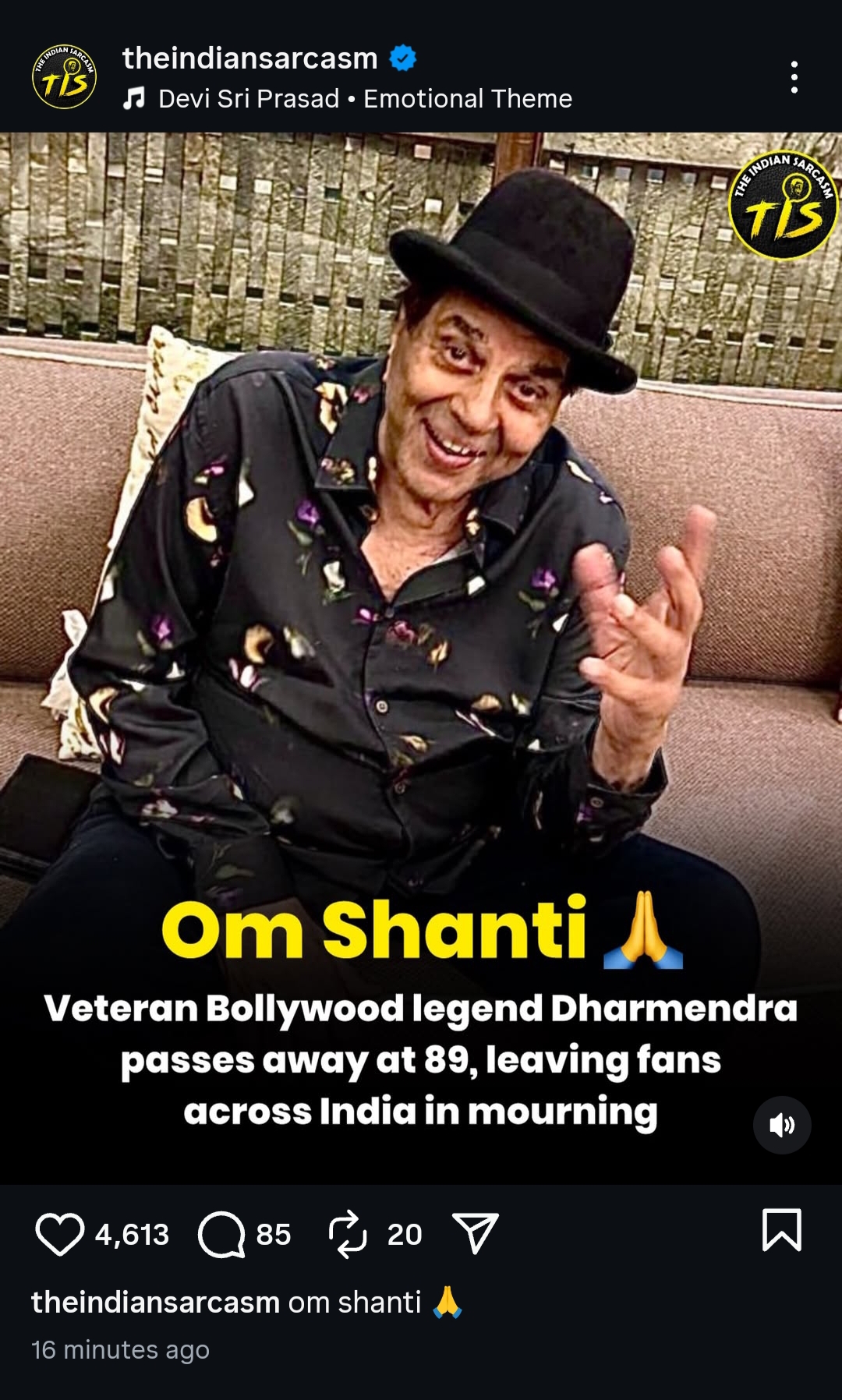 धर्मेंद्र निधन खबर 2025 फैक्ट चेक रिपोर्ट