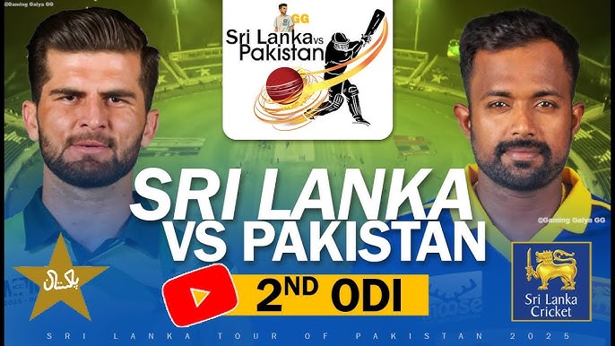 SL vs PAK ODI 2025 मैच एक्शन — लाइव कवरेज