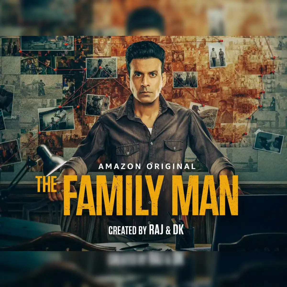 The Family Man Season 3 में Manoj Bajpayee का इंटेंस लुक